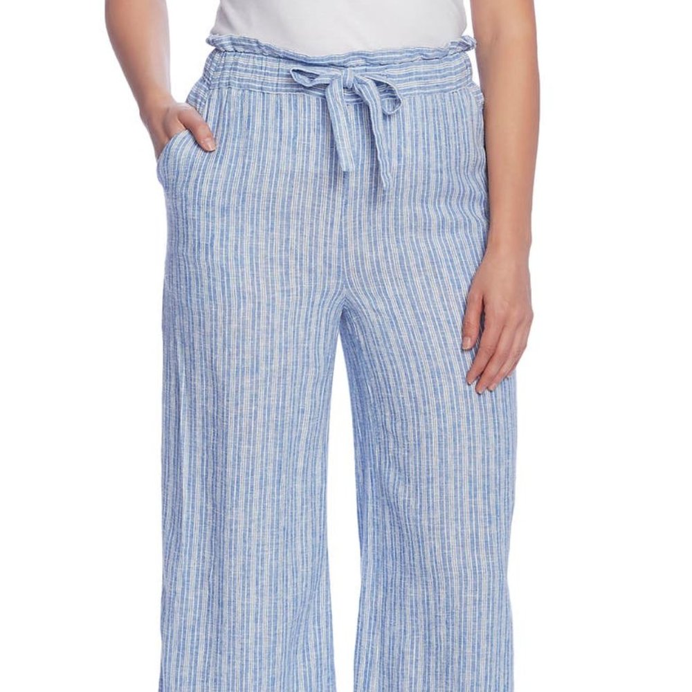 Vince Camuto Striped Linen Pants